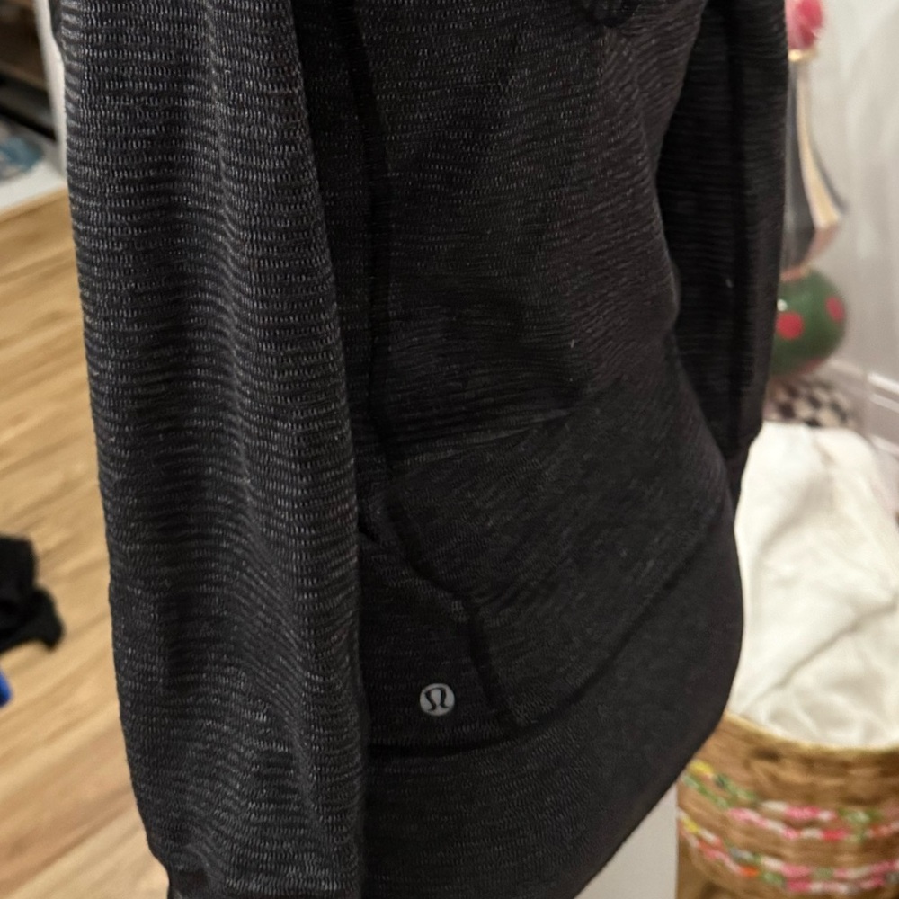 LuluLemon Black and Gray Zip up Jacket and Hoodie - Picture 3 of 5